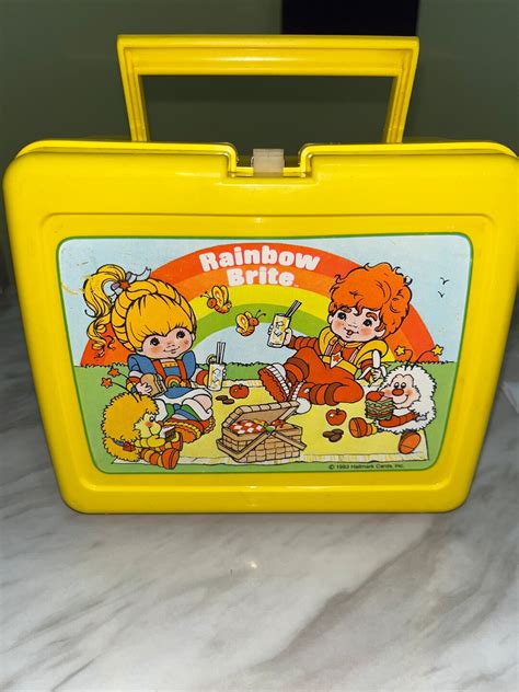 Vintage Rainbow Brite Lunchbox 